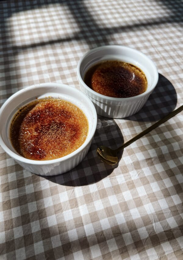 Pumpkin Crème Brûlée for Two